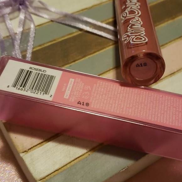 🌟HP🌟🌟ROSEBUD Lime Crime DISCONTINUED Plushies Soft Lipstick NWT - Picture 8 of 8